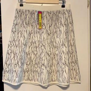 NWT Catherine a line skirt in winter white